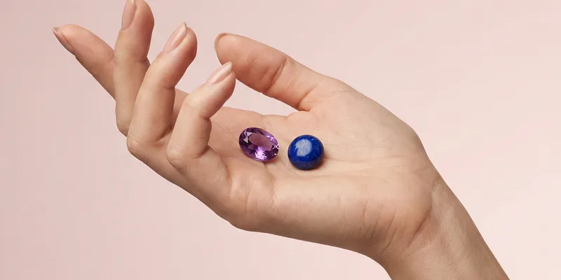 Amethyst and Lapis Lazuli Together — Benefits & How to Use crystal combination