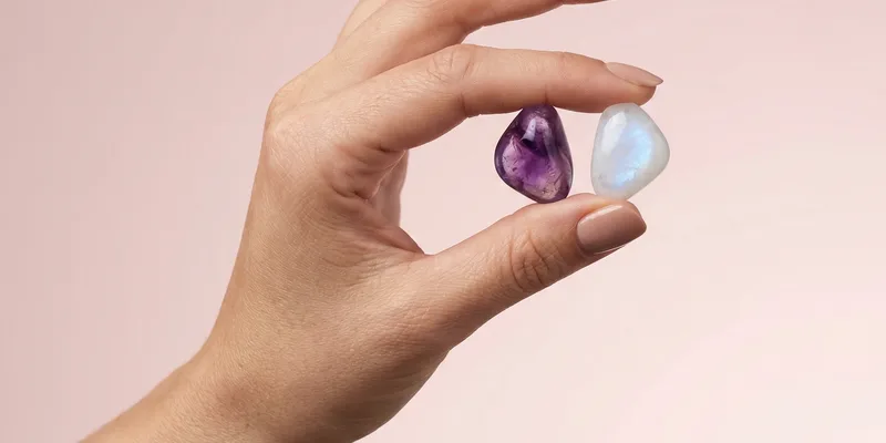 Amethyst and Moonstone Together — Benefits & How to Use crystal combination