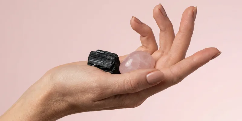 Black Tourmaline and Rose Quartz Together — Benefits & How to Use crystal combination