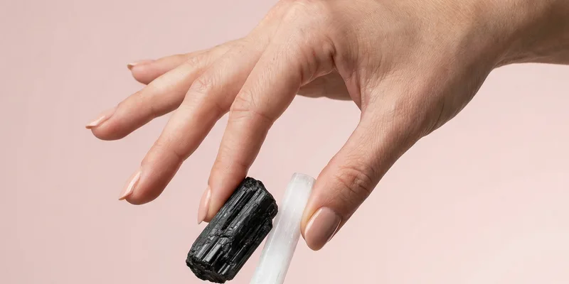 Black Tourmaline and Selenite Together — Benefits & How to Use crystal combination