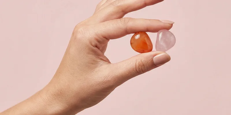 Carnelian and Rose Quartz Together — Benefits & How to Use crystal combination