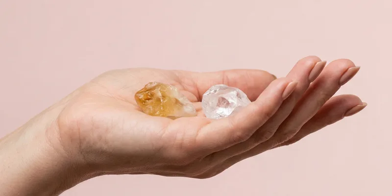 Citrine and Clear Quartz Together — Benefits & How to Use crystal combination