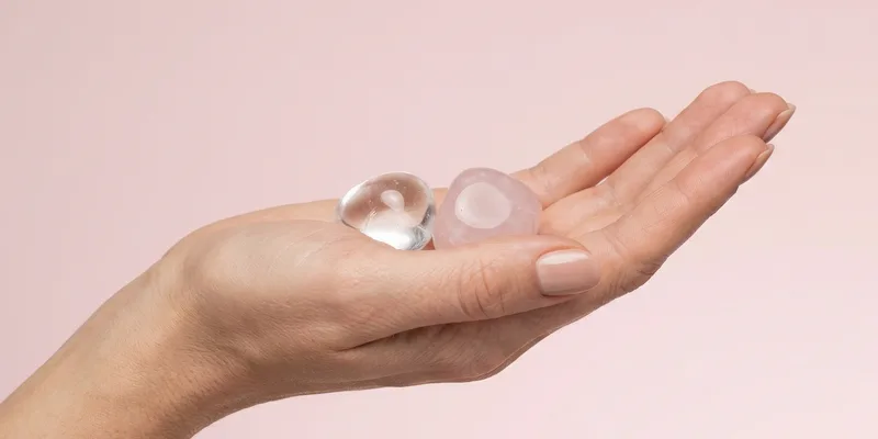 Clear Quartz and Rose Quartz Together — Benefits & How to Use crystal combination