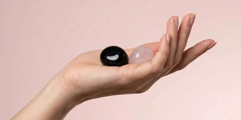 Obsidian and Rose Quartz Together — Benefits & How to Use crystal combination