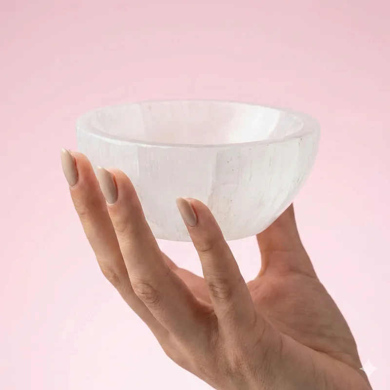 Selenite Charging Plate - selenite crystal