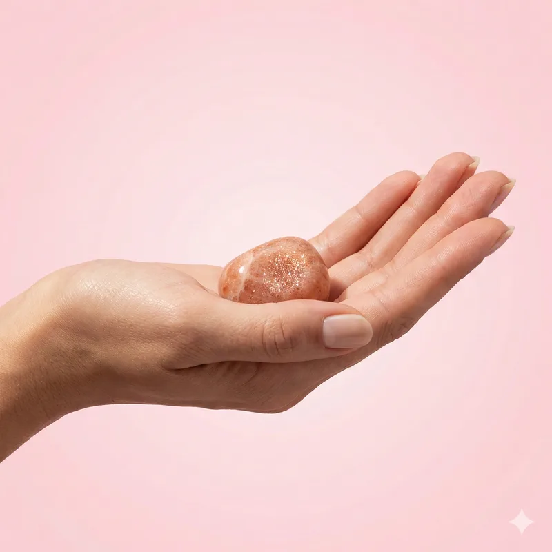 Sunstone Tumbled Stone - sunstone crystal