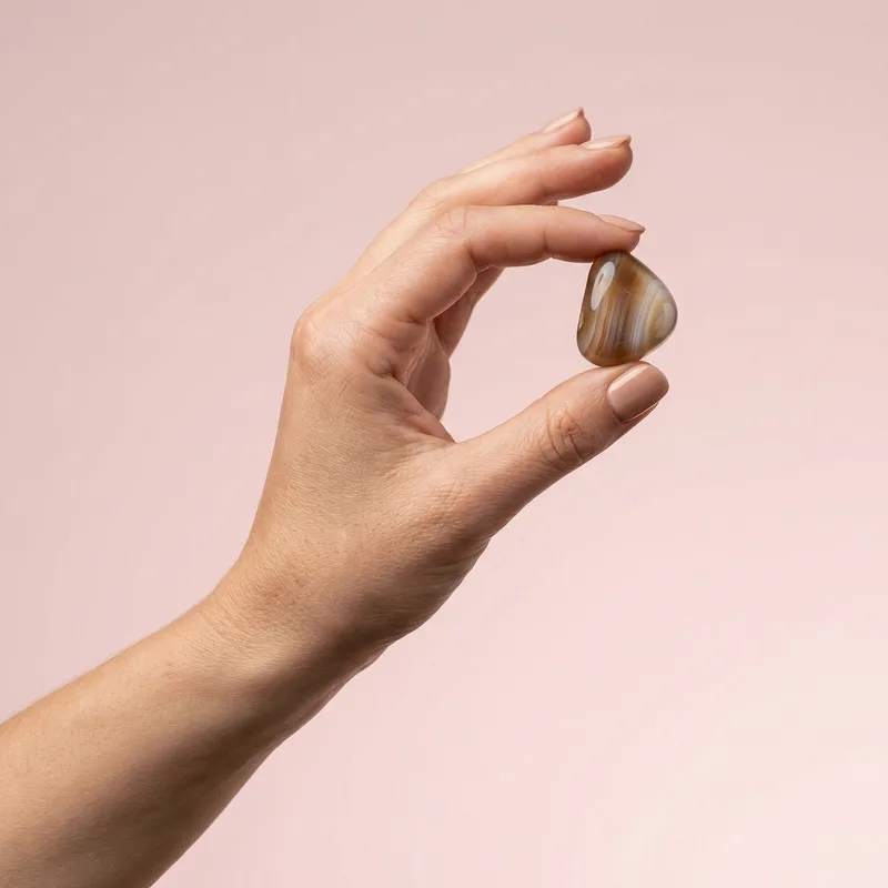 Agate Tumbled Stone - agate crystal