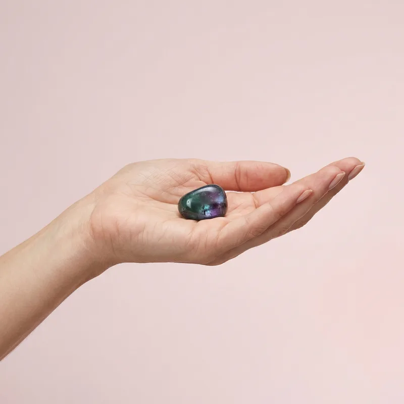 Alexandrite Tumbled Stone - alexandrite crystal
