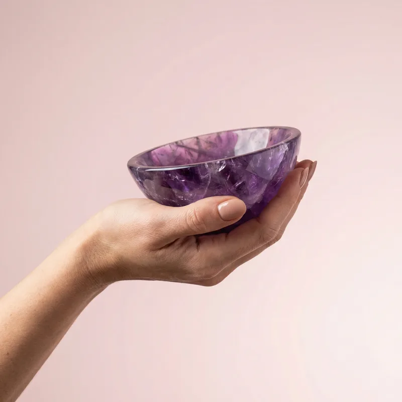 Amethyst Bowl - Amethyst crystal