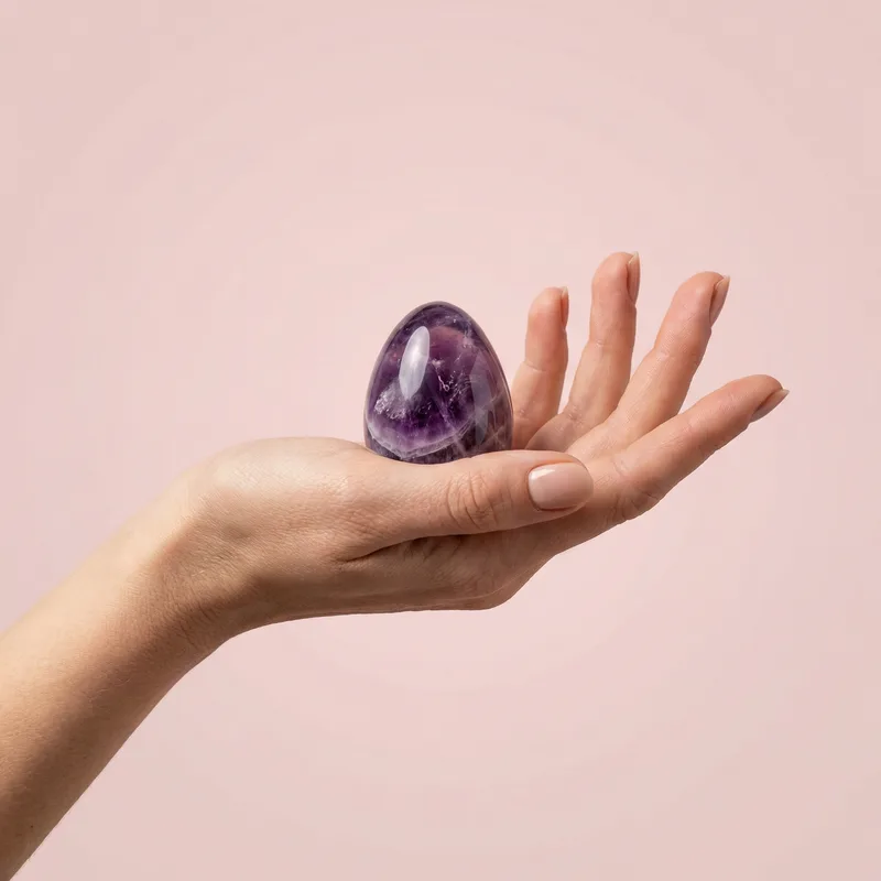 Amethyst Egg - amethyst crystal
