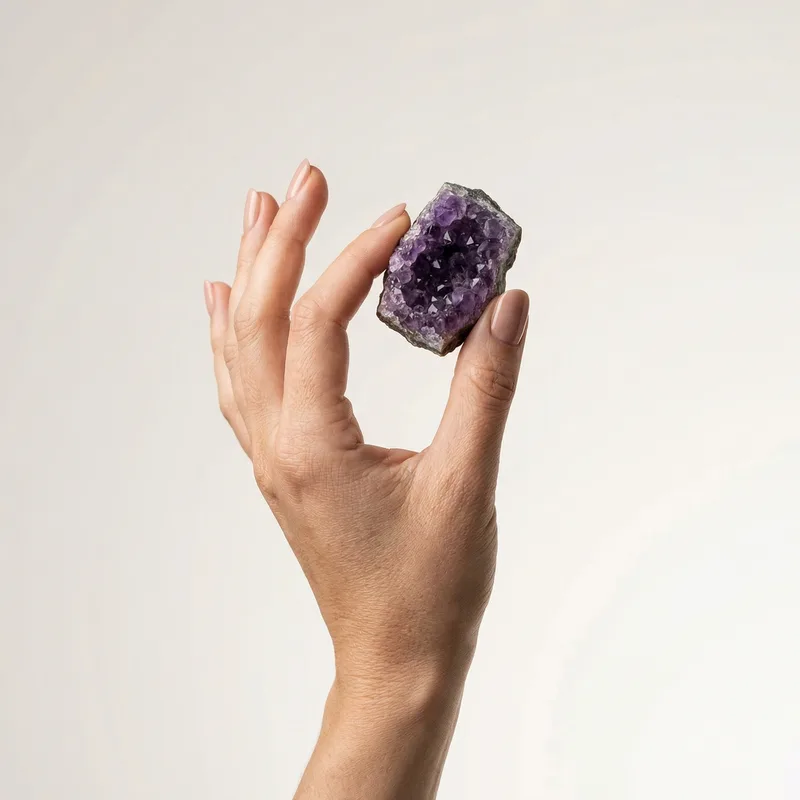 Amethyst Geode - Amethyst crystal