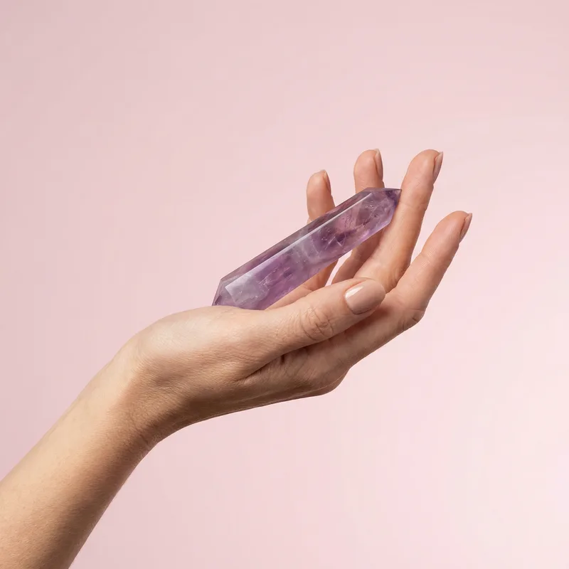 Amethyst Wand - amethyst crystal
