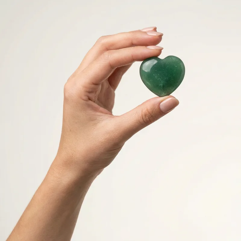 Aventurine Heart - aventurine crystal