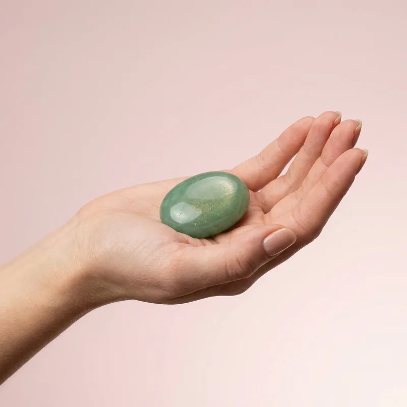 Aventurine Palm Stone - aventurine crystal