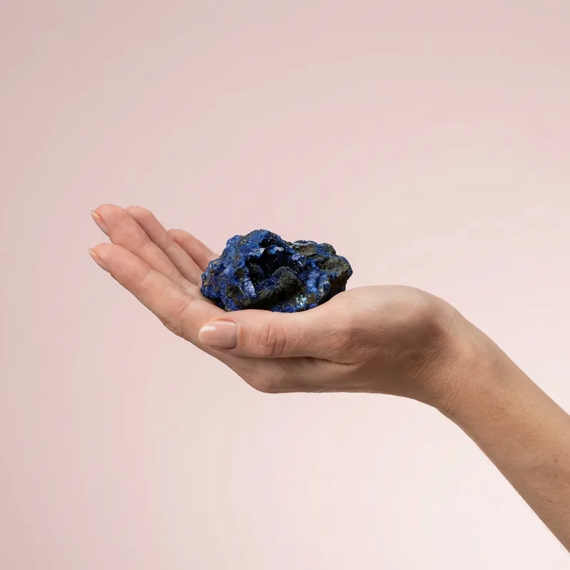 Azurite Raw Piece - azurite crystal