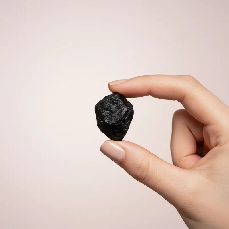 Black Onyx Raw Piece - black onyx crystal