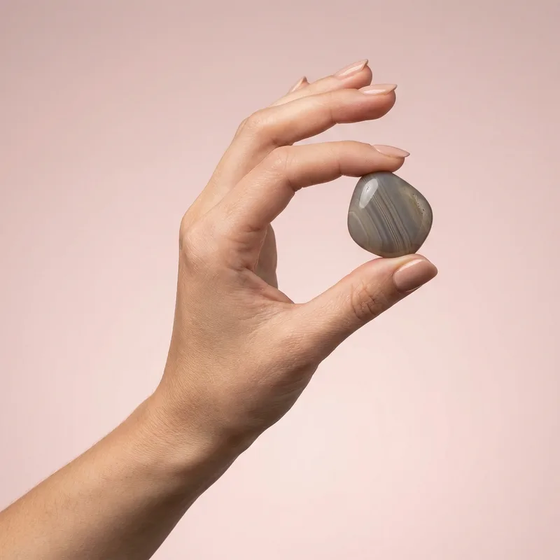 Botswana Agate Tumbled Stone - botswana agate crystal