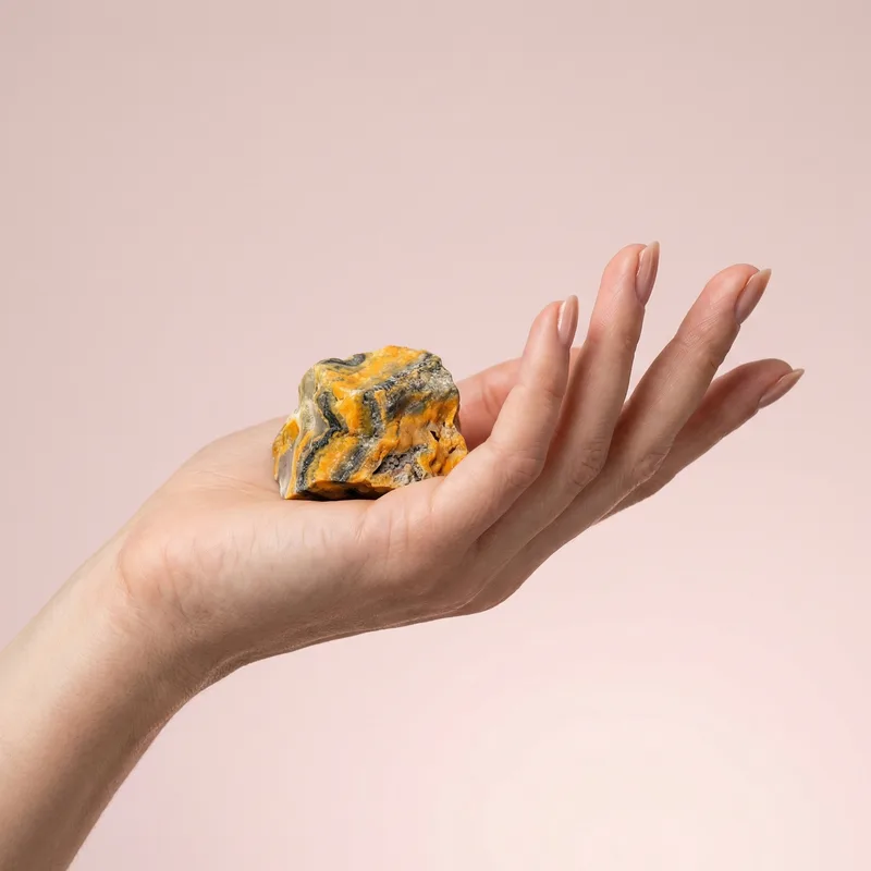 Bumblebee Jasper Raw Piece - bumblebee jasper crystal