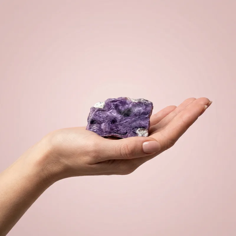 Charoite Raw Piece - charoite crystal