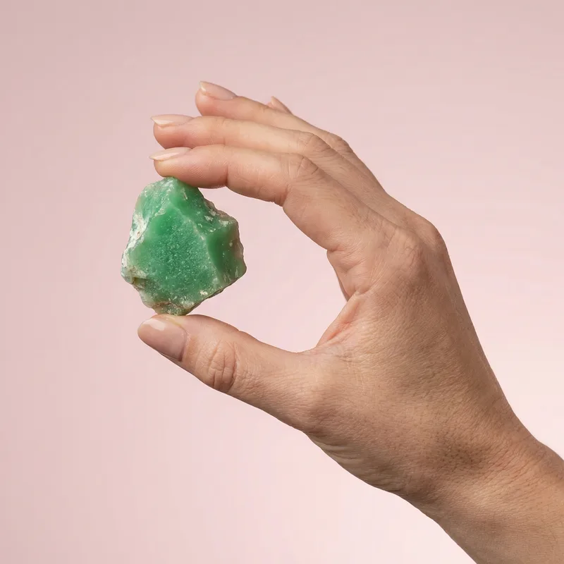Chrysoprase Raw Piece - chrysoprase crystal