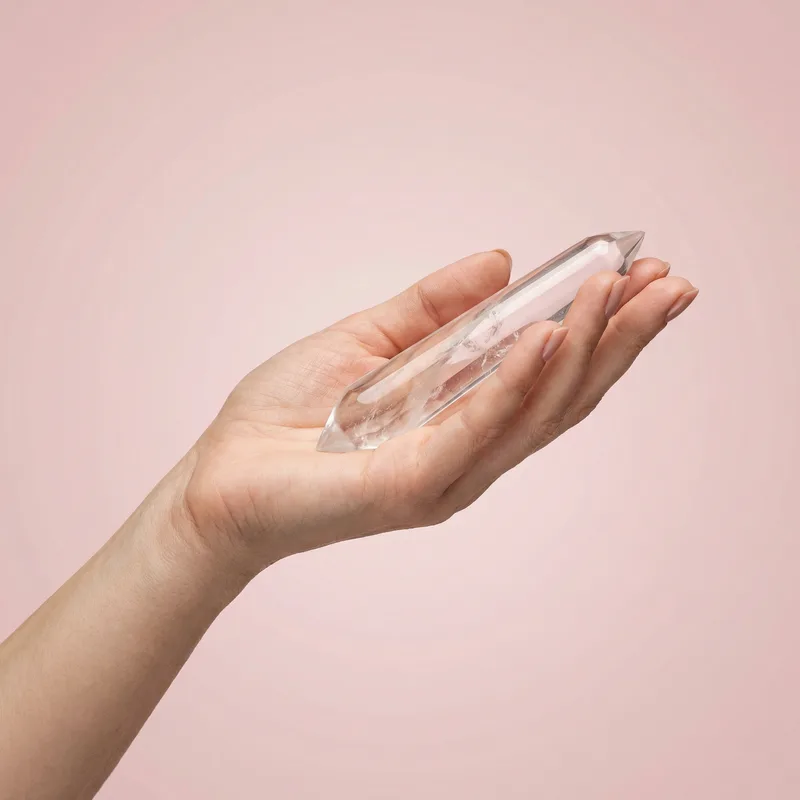 Clear Quartz Wand - clear quartz crystal