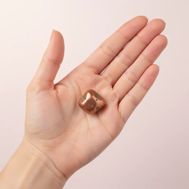 Copper Tumbled Stone - copper crystal