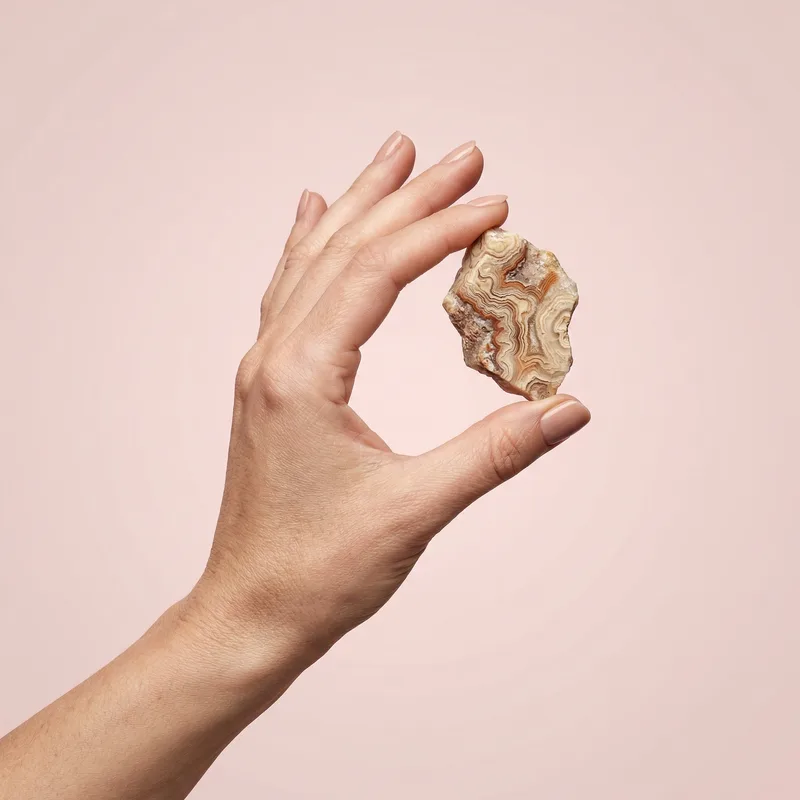 Crazy Lace Agate Raw Piece - crazy lace agate crystal