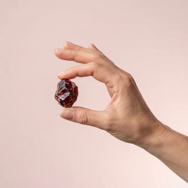 Garnet Raw Piece - garnet crystal