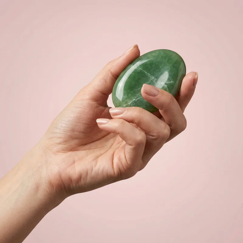 Jade Palm Stone - jade crystal