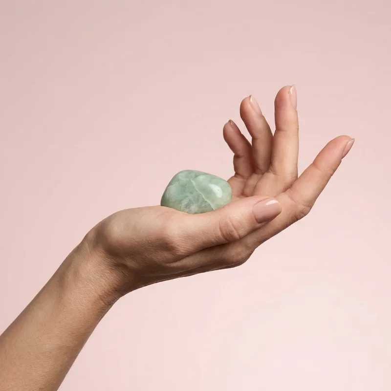 Jade Tumbled Stone - jade crystal