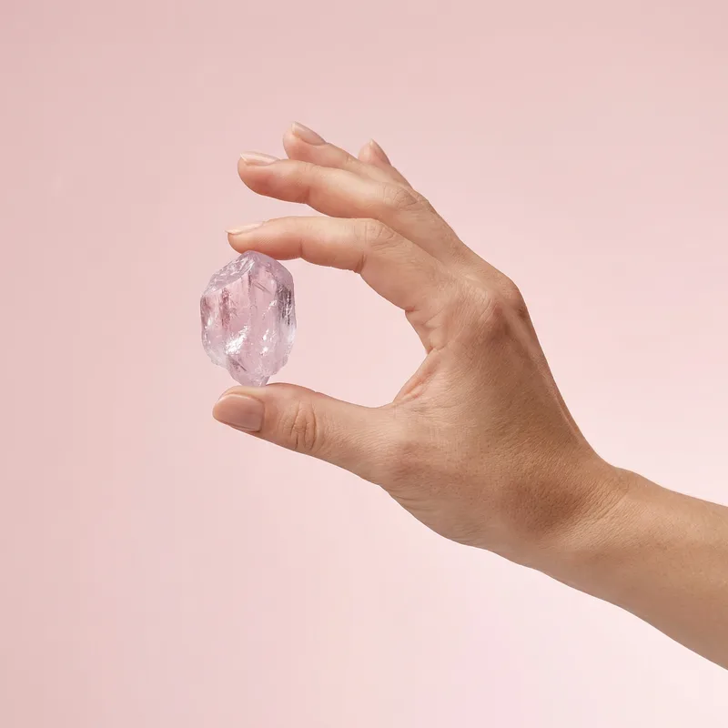 Kunzite Raw Piece - kunzite crystal