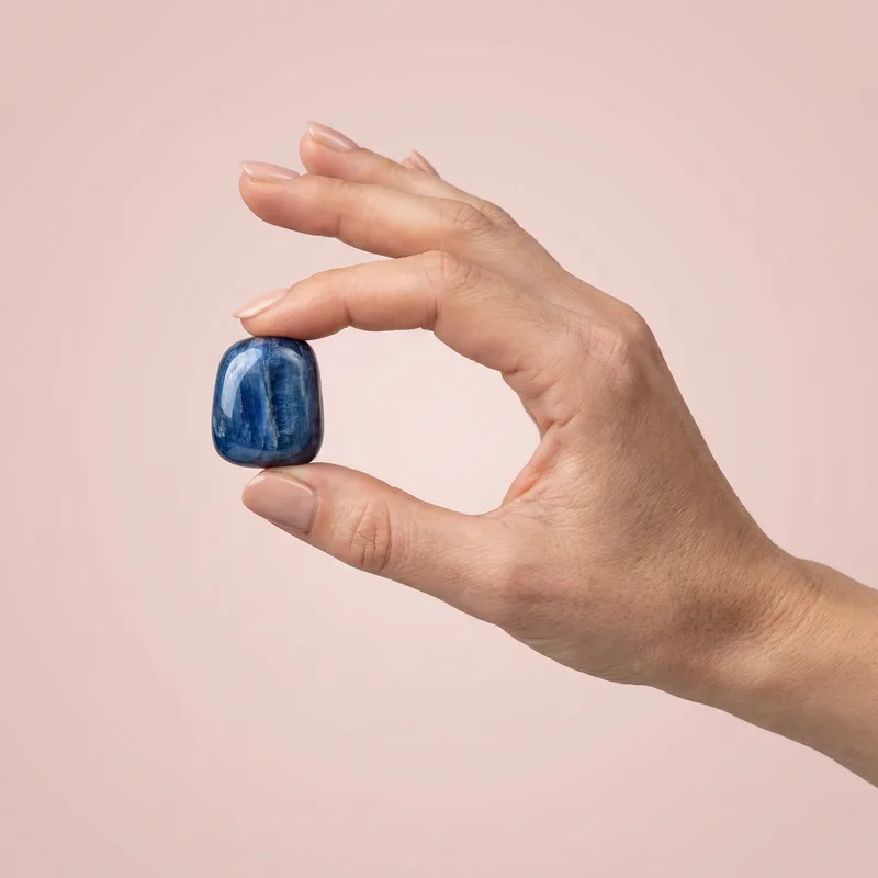 Kyanite Tumbled Stone - kyanite crystal