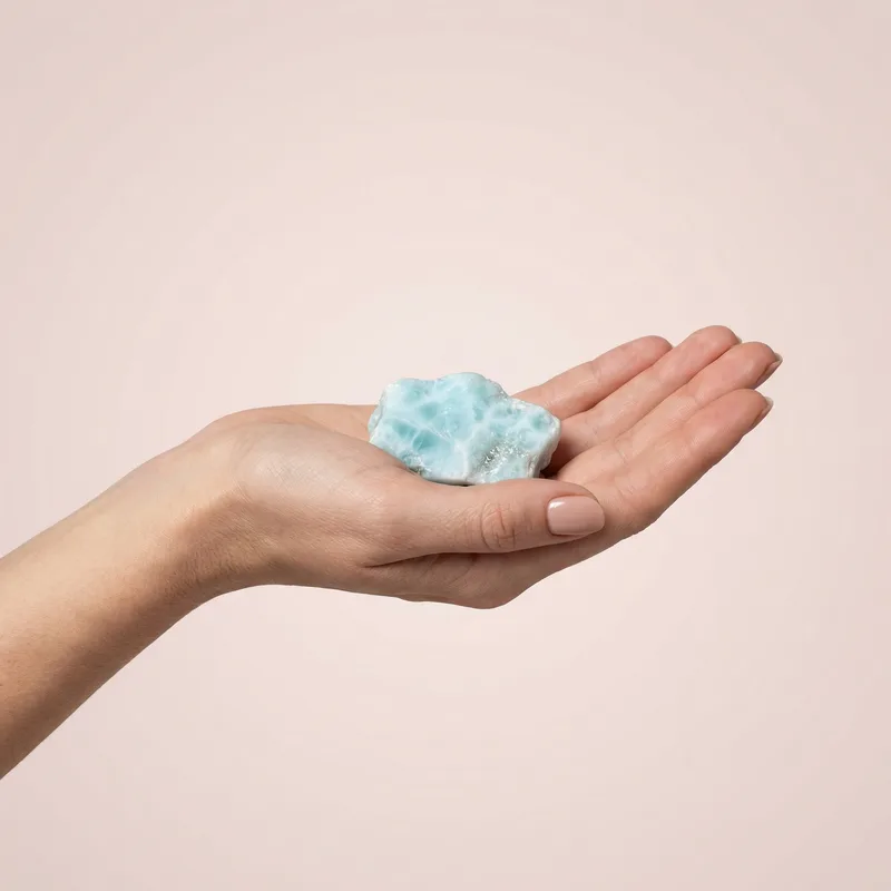 Larimar Raw Piece - larimar crystal