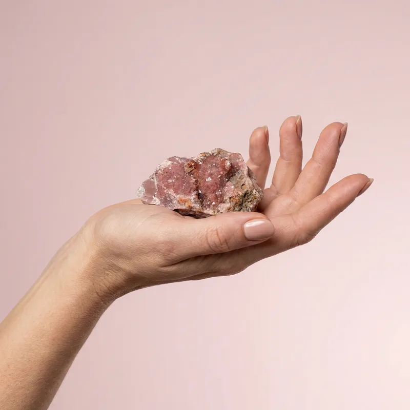 Lepidocrosite Raw Piece - lepidocrosite crystal
