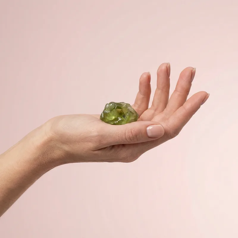 Peridot Raw Piece - peridot crystal