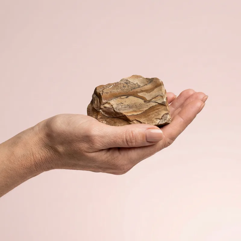 Picture Jasper Raw Piece - picture jasper crystal