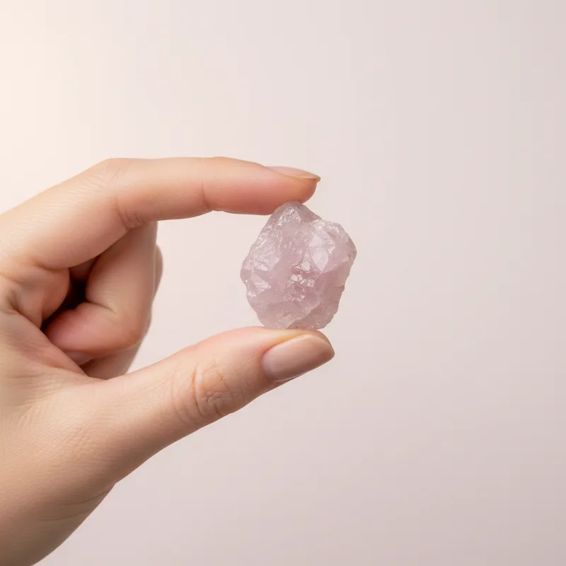Pink Amethyst Raw Piece - pink amethyst crystal