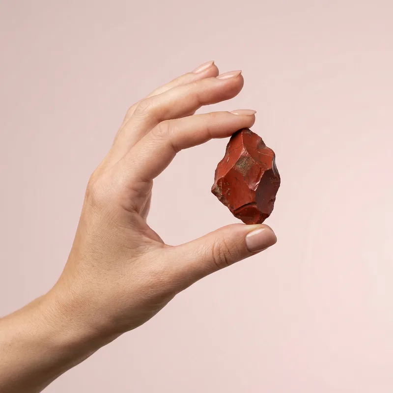 Red Jasper Raw Piece - red jasper crystal
