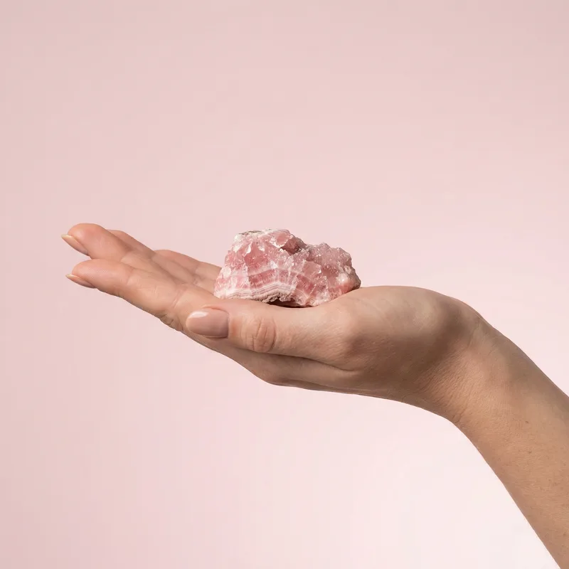 Rhodochrosite Raw Piece - rhodochrosite crystal