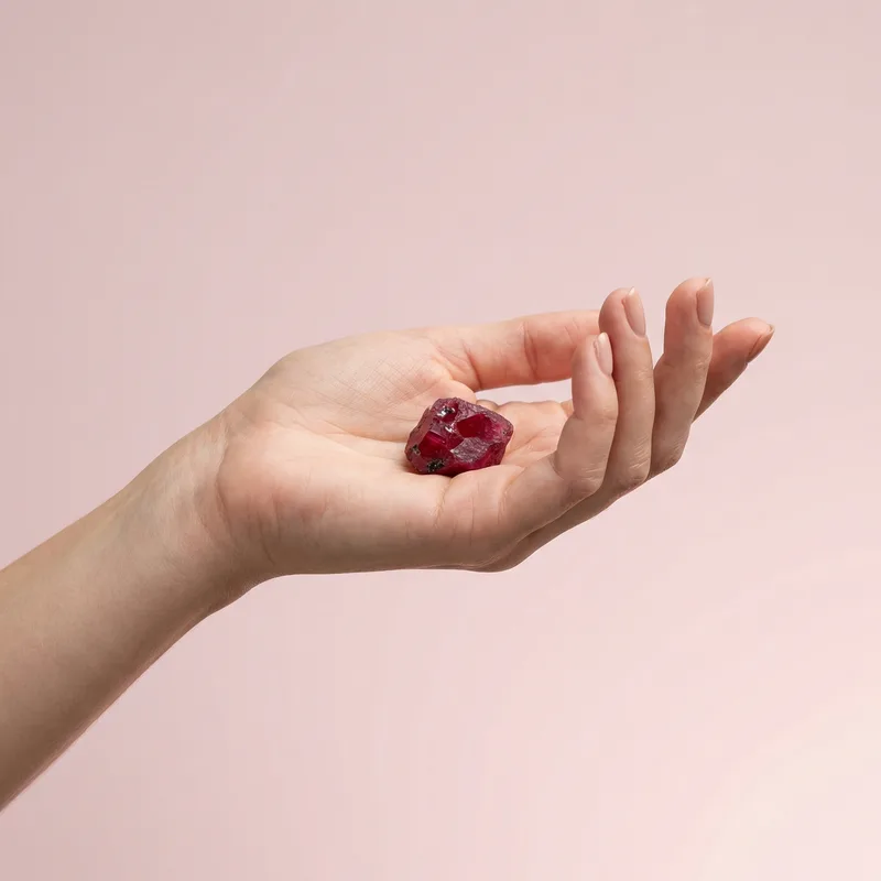 Ruby Raw Piece - ruby crystal