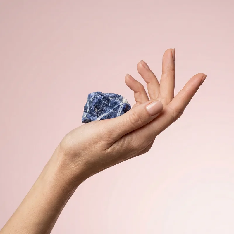 Sodalite Raw Piece - sodalite crystal