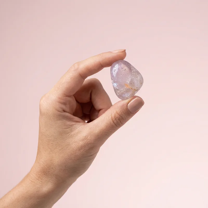 Spirit Quartz Tumbled Stone - spirit quartz crystal