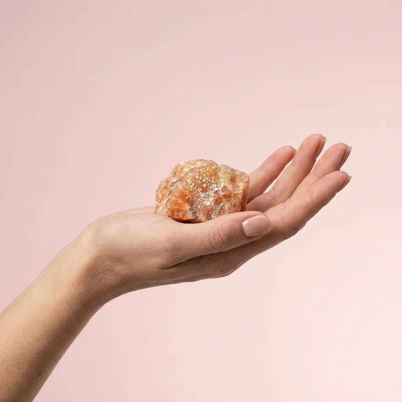 Sunstone Raw Piece - sunstone crystal