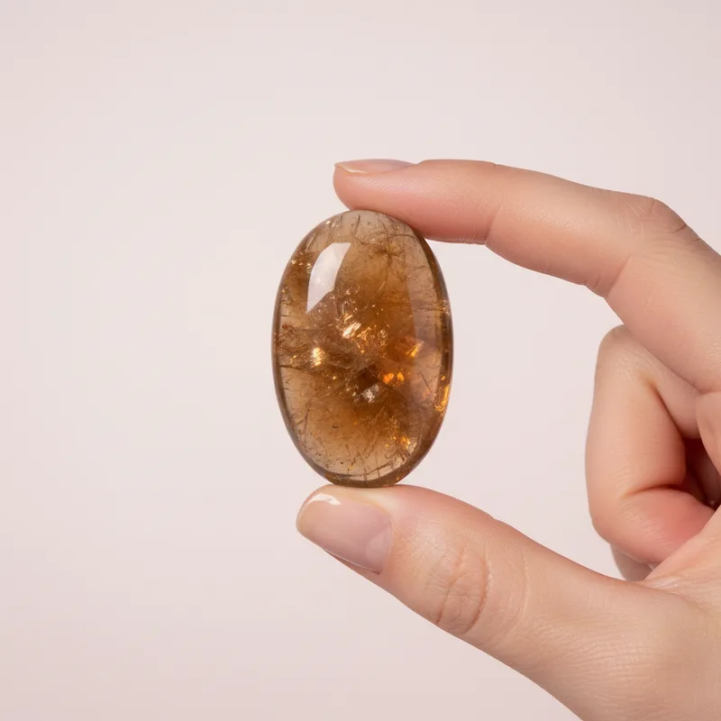 Zircon Palm Stone - zircon crystal