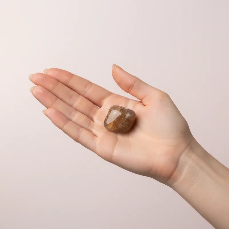 Zircon Tumbled Stone - zircon crystal