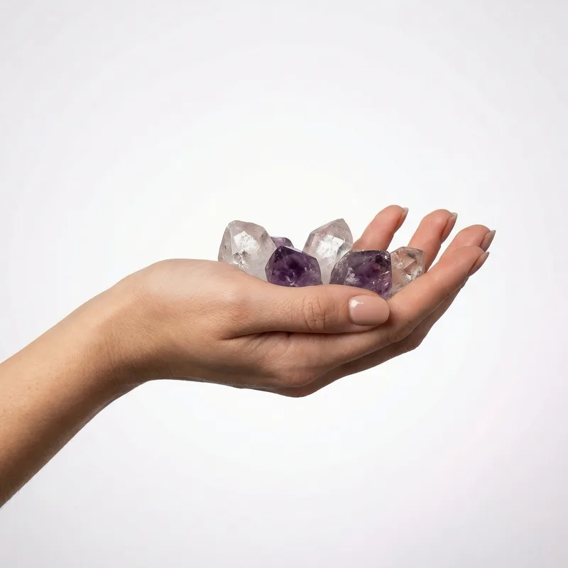 Clusters crystal shape