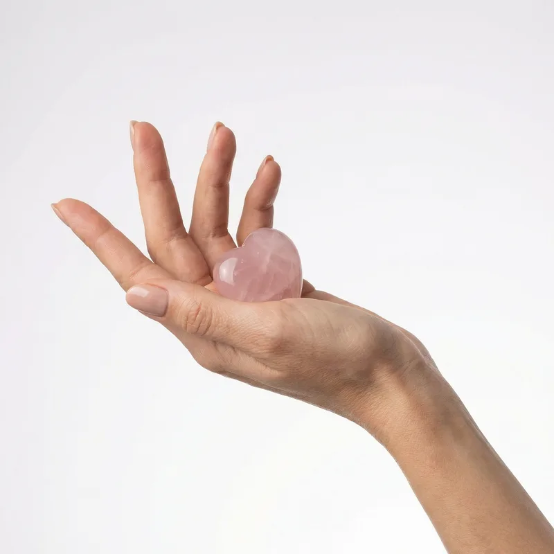 Hearts crystal shape