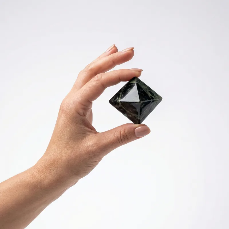 Pyramids crystal shape