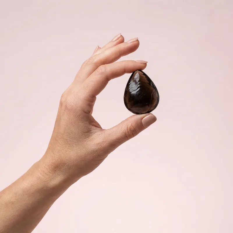 Apache Tear Tumbled Stones