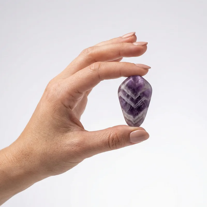 Chevron Amethyst healing crystal